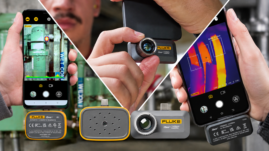 Transformez votre smartphone en caméra thermique ou acoustique Fluke