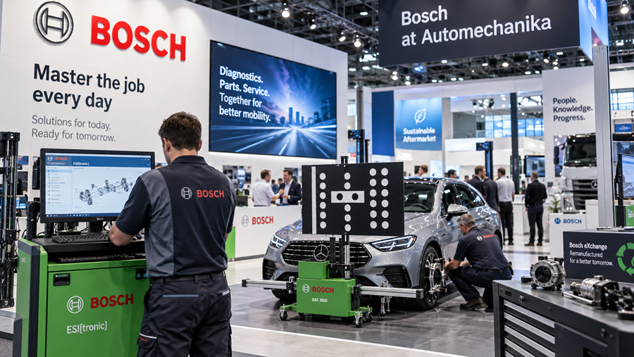Automechanika 2026 : Bosch guide les garages vers la mobilité de demain