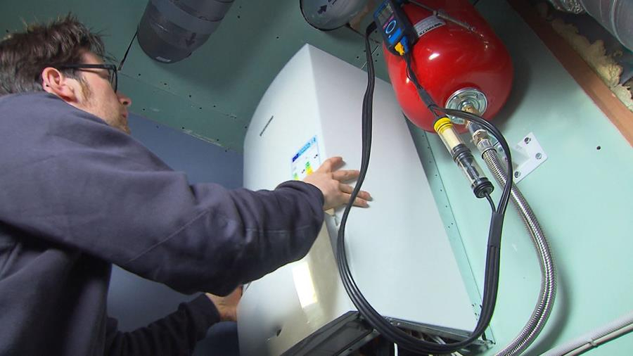 Le chauffage central au gaz