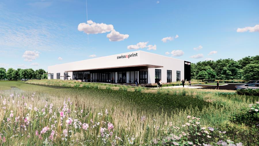 swissQprint bouwt nieuwe vestiging in de VS