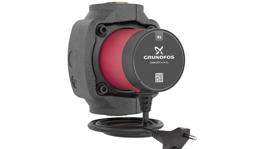 Grundfos lance la nouvelle pompe de circulation d'eau chaude COMFORT XL