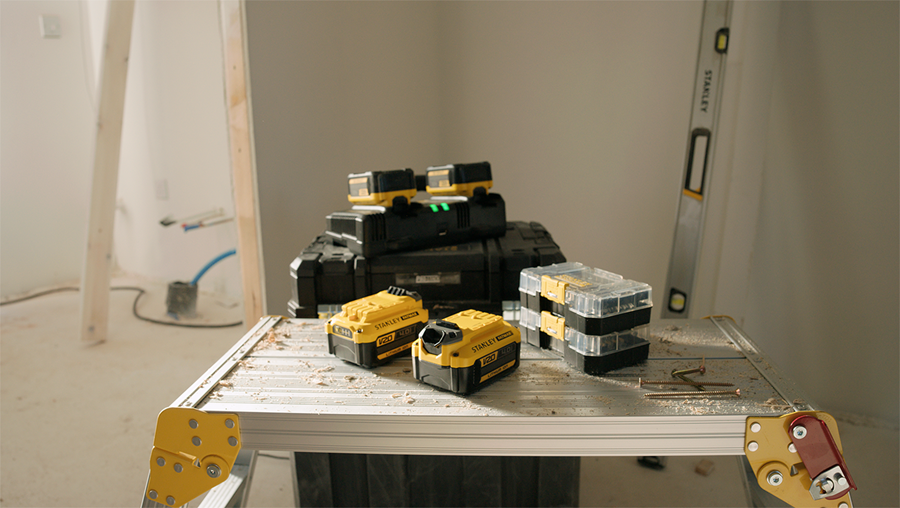 STANLEY® V20: geen kabels, geen gedoe
